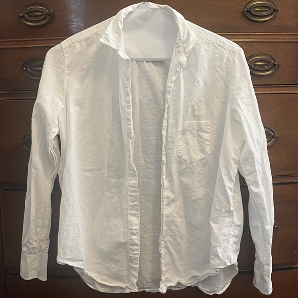 Frank & Eileen White Button Down Shirt - Picture 1 of 1